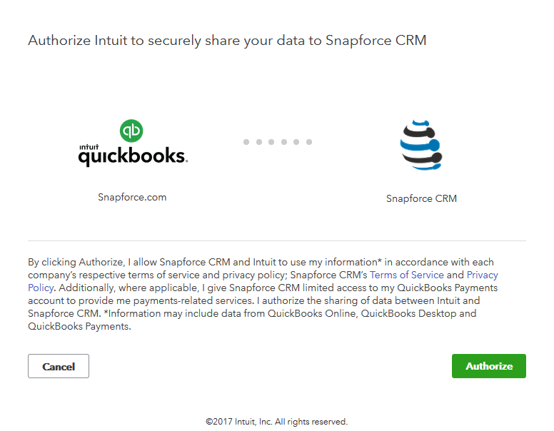 Snapforce Launches Quickbooks Online Integration